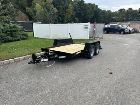 New 2027 Premier Trailers Inc. SCISSOR LIFT, or Forklft Trailer with special loading ramp. Equipment Trailer