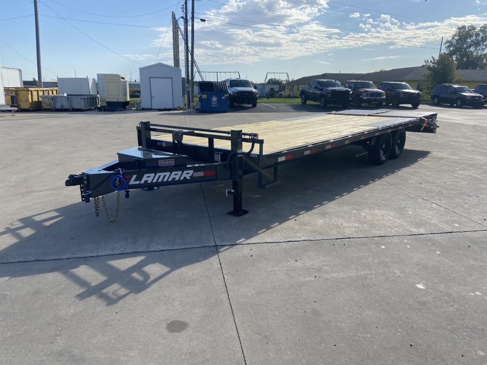 New Lamar 14K Deckover Trailer 102" X 24'