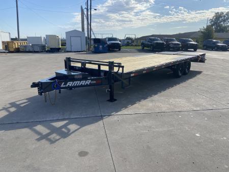 New Lamar 14K Deckover Trailer 102  X 24'