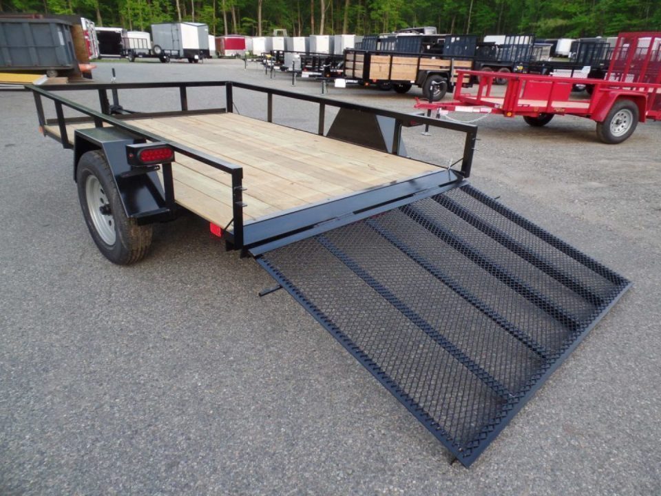 New 2027 Premier Trailers Inc. PREMIER BRAND 6x10 Open Utility Trailers with Ramp, 2,990 GVWR, with easy load ramp design. SALE ! Utility Trailer