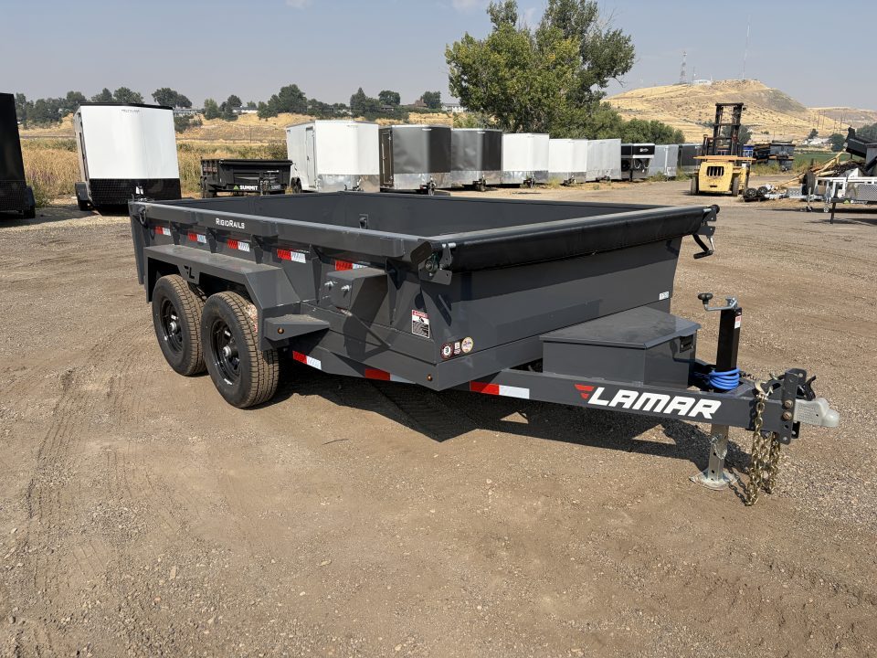 New 2027 Lamar Trailers 6x12 10k Dump Trailer