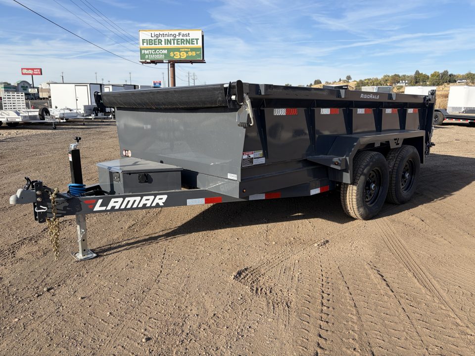 New 2027 Lamar Trailers 6x12 10k Dump Trailer