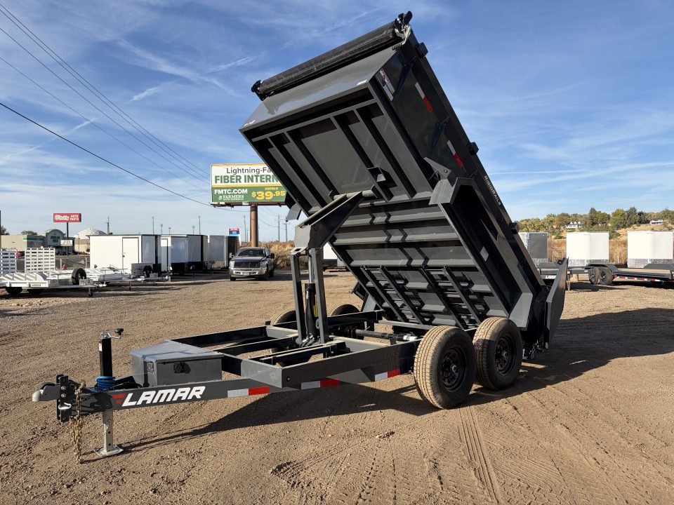 New 2027 Lamar Trailers 6x12 10k Dump Trailer