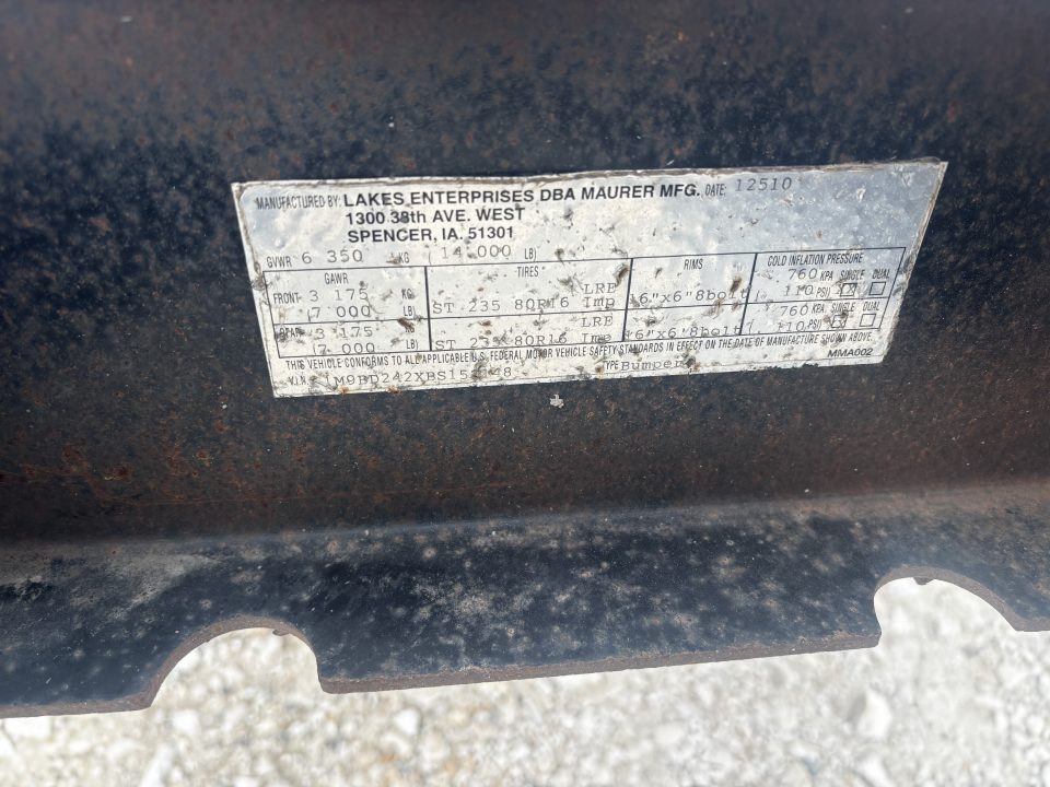 2010 Other Maurer Mfg photo 8