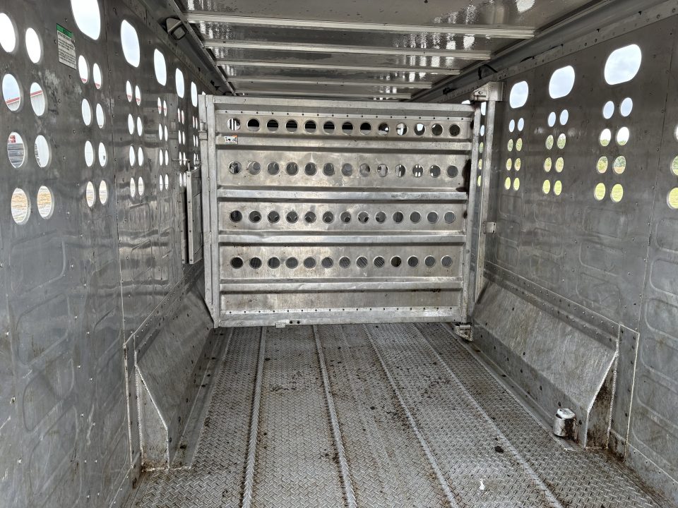 Used 2008 Merritt 7x28 Stock / Stock Combo Trailer