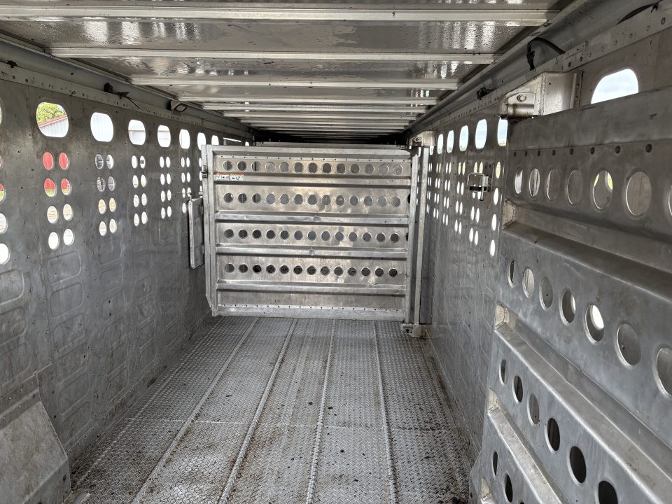 Used 2008 Merritt 7x28 Stock / Stock Combo Trailer