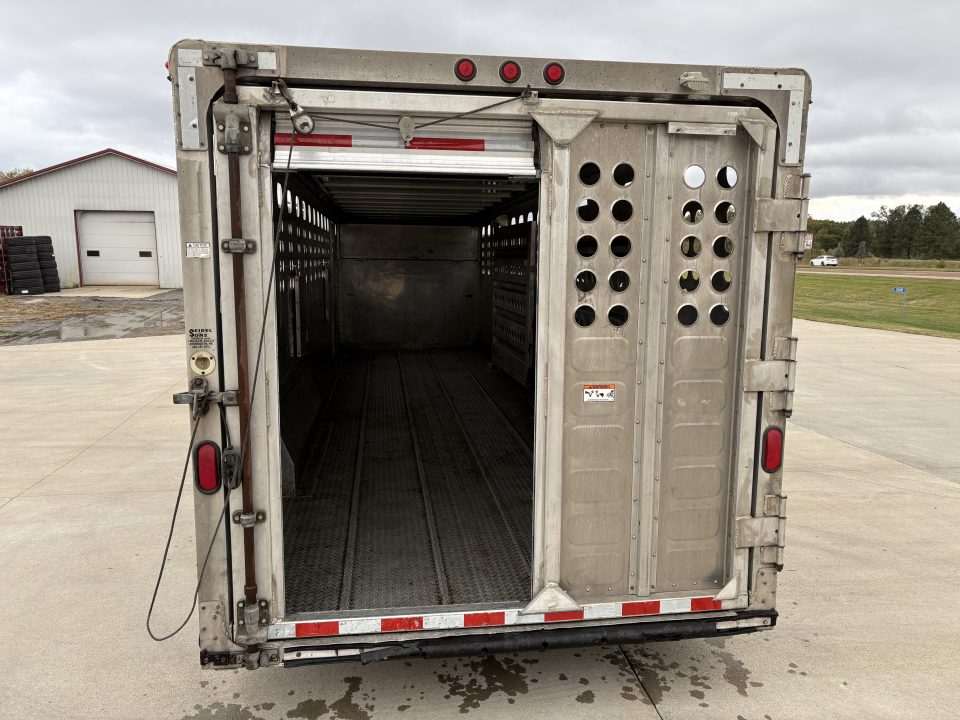 Used 2008 Merritt 7x28 Stock / Stock Combo Trailer