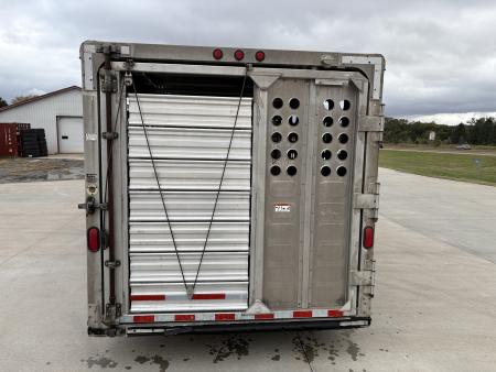 Used 2008 Merritt 7x28 Stock / Stock Combo Trailer