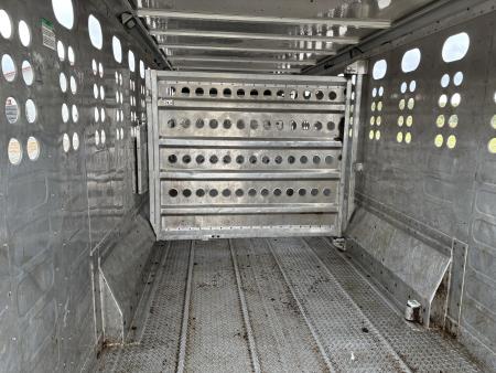 Used 2008 Merritt 7x28 Stock / Stock Combo Trailer