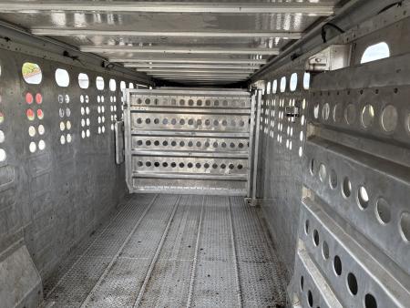 Used 2008 Merritt 7x28 Stock / Stock Combo Trailer