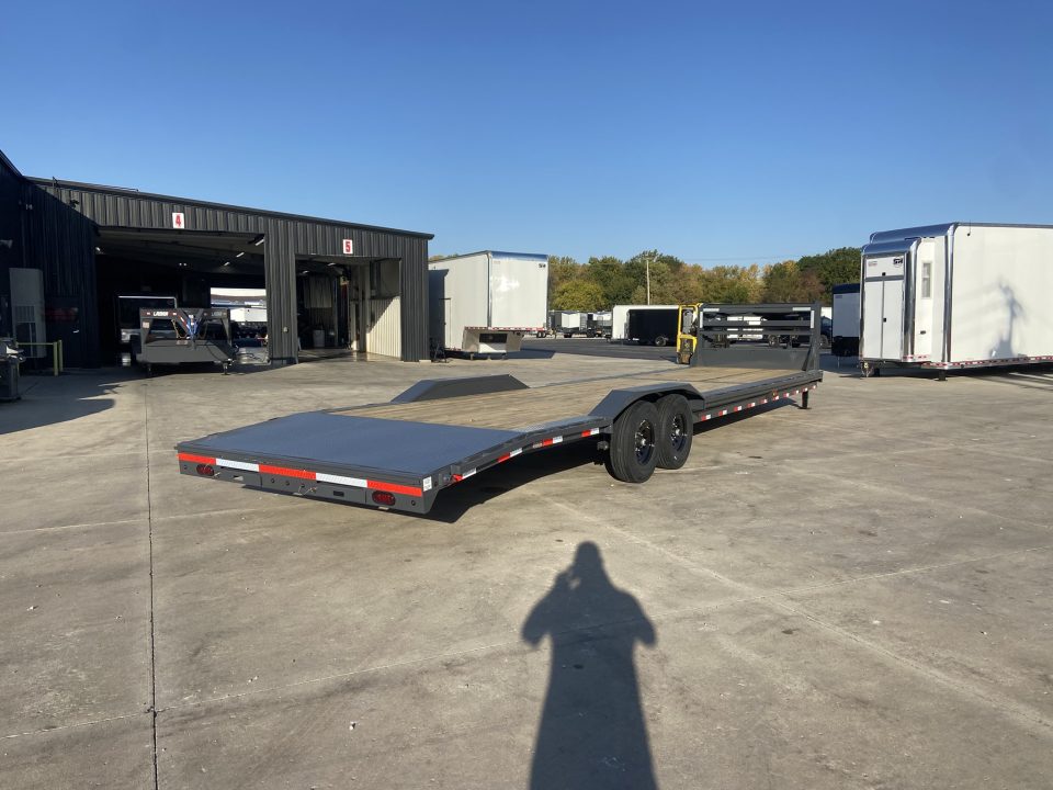 New Lamar 102"X36' Equipment Trailer 14K Tire Upgrade