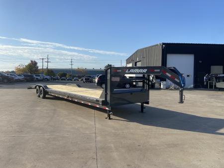 New Lamar 102"X36' Equipment Trailer 14K Tire Upgrade
