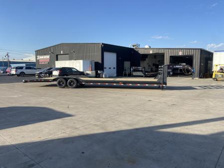 New Lamar 102"X36' Equipment Trailer 14K Tire Upgrade
