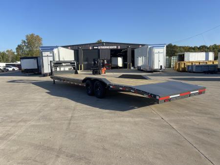 New Lamar 102"X36' Equipment Trailer 14K Tire Upgrade