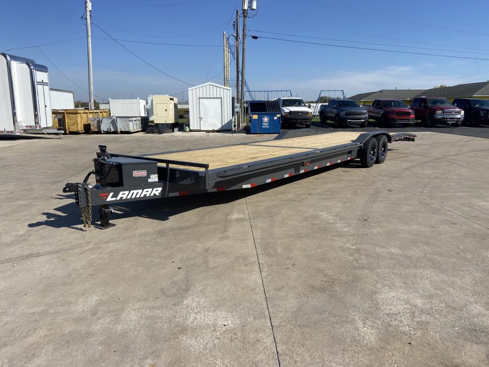 New Lamar 102"x36' Equipment Trailer 14k Tire Upgrade