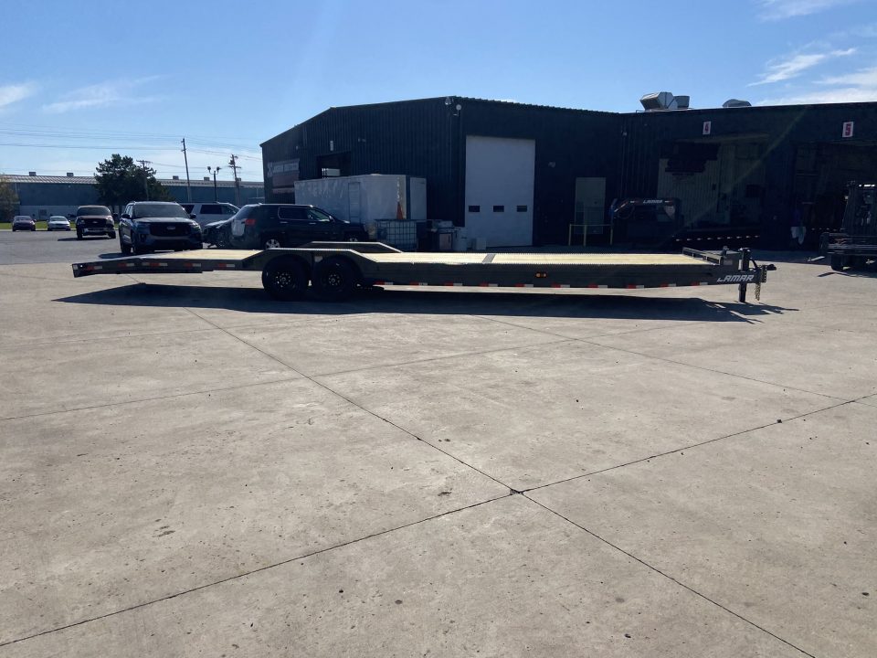 New Lamar 102"x36' Equipment Trailer 14k Tire Upgrade