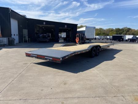 New Lamar 102"x36' Equipment Trailer 14k Tire Upgrade