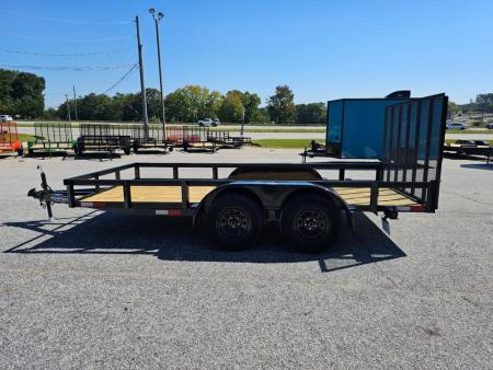 New 2027 6.5X14 TANDEM AXLE UTILITY TRAILER WITH BRAKES