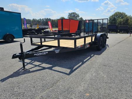 New 2027 7X16 TANDEM AXLE UTILITY TRAILER WITH BRAKES