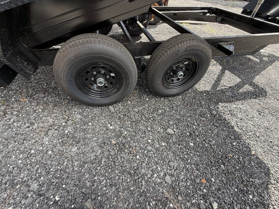 Used 2026 American Trailers 6x12 Dump Trailer with 4' Sides & Spare Tire Dump Trailer