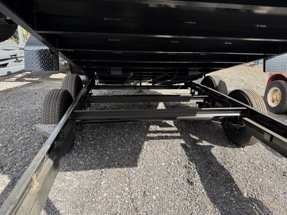 Used 2026 American Trailers 6x12 Dump Trailer with 4' Sides & Spare Tire Dump Trailer