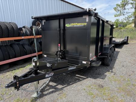 Used 2026 American Trailers 6x12 Dump Trailer with 4' Sides & Spare Tire Dump Trailer