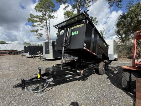 Used 2026 American Trailers 6x12 Dump Trailer with 4' Sides & Spare Tire Dump Trailer