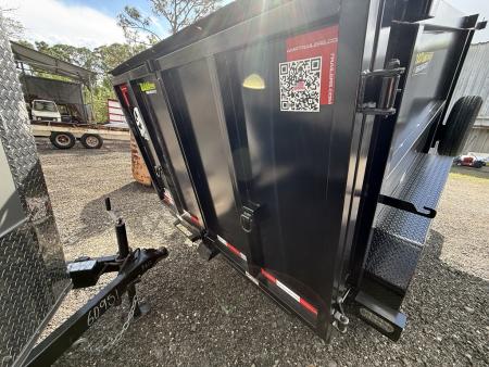 Used 2026 American Trailers 6x12 Dump Trailer with 4' Sides & Spare Tire Dump Trailer