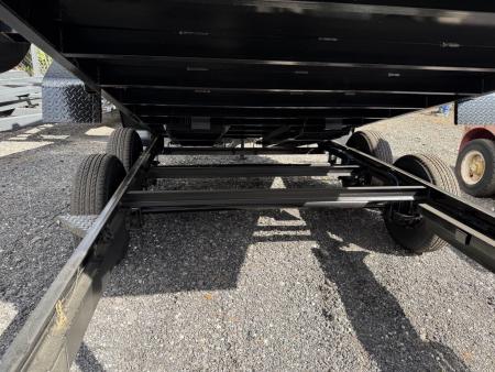 Used 2026 American Trailers 6x12 Dump Trailer with 4' Sides & Spare Tire Dump Trailer