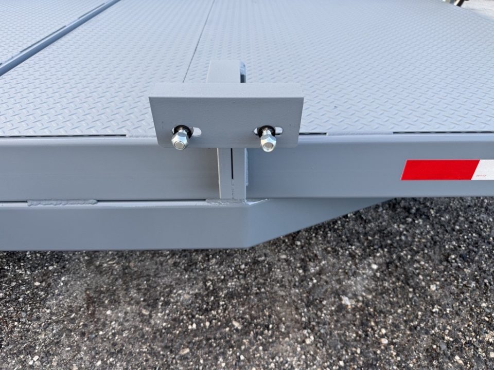 New 2027 Southern Grace 7 X 22 Steel Deck Tilting Car Hauler/ Equipment Trailer
