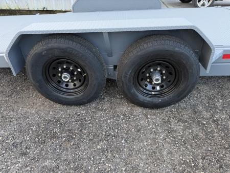 New 2027 Southern Grace 7 X 22 Steel Deck Tilting Car Hauler/ Equipment Trailer