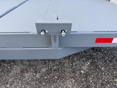 New 2027 Southern Grace 7 X 22 Steel Deck Tilting Car Hauler/ Equipment Trailer