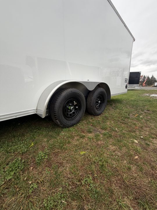New 7x24 E-Z Hauler XLT PRO ENCLOSED Snowmobile Trailer