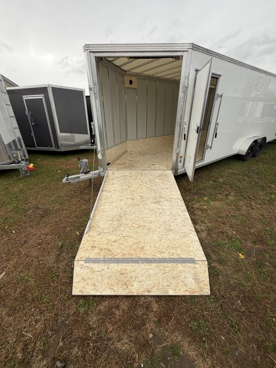 New 7x24 E-Z Hauler XLT PRO ENCLOSED Snowmobile Trailer