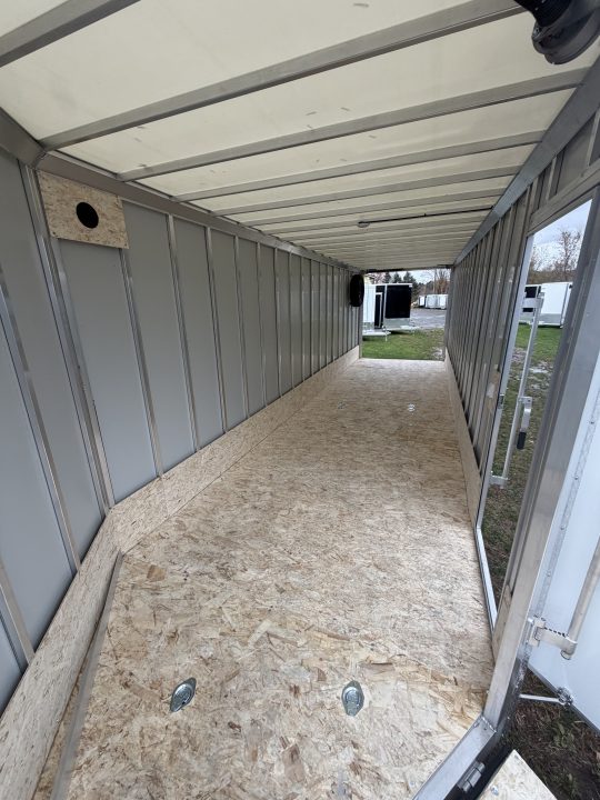 New 7x24 E-Z Hauler XLT PRO ENCLOSED Snowmobile Trailer