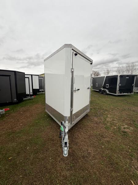 New 7x24 E-Z Hauler XLT PRO ENCLOSED Snowmobile Trailer