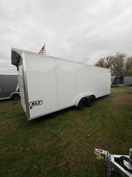 New 7x24 E-Z Hauler XLT PRO ENCLOSED Snowmobile Trailer