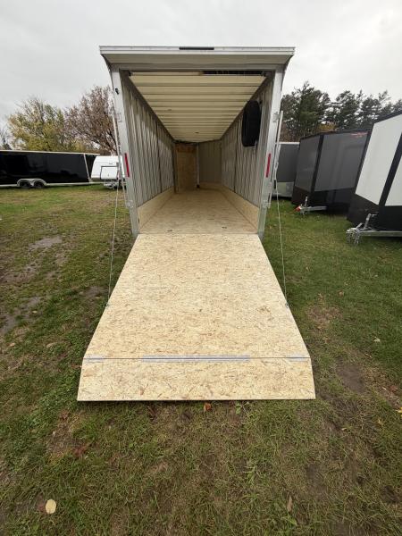 New 7x24 E-Z Hauler XLT PRO ENCLOSED Snowmobile Trailer