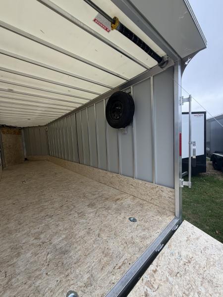 New 7x24 E-Z Hauler XLT PRO ENCLOSED Snowmobile Trailer