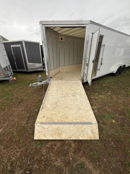 New 7x24 E-Z Hauler XLT PRO ENCLOSED Snowmobile Trailer