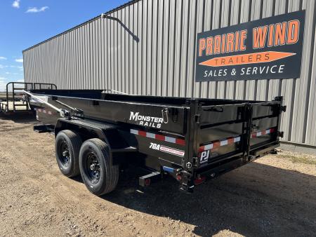 New 2027 PJ Trailers 16 DT Telescopic Dump Trailer