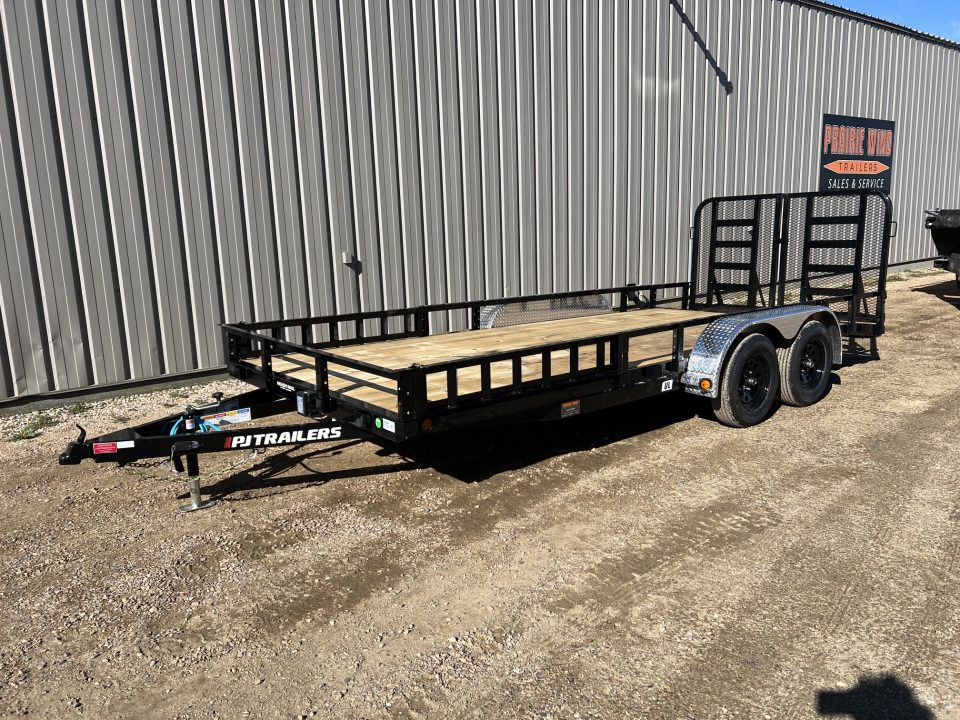 New 2027 PJ Trailers 18' HD Gate Utility Trailer