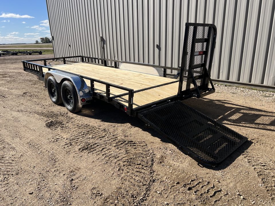 New 2027 PJ Trailers 18' HD Gate Utility Trailer