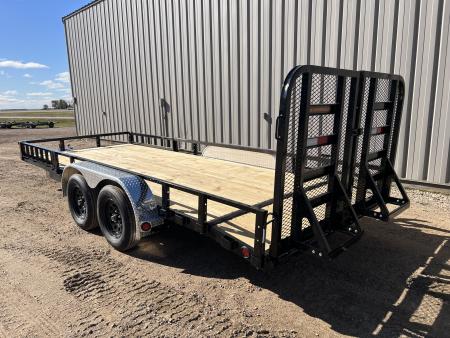 New 2027 PJ Trailers 18' HD Gate Utility Trailer