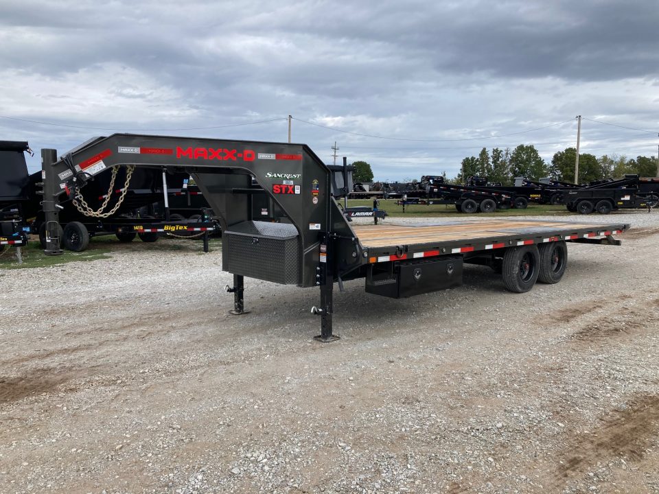 New 2027 MAXX-D 102x24 TANDEM 21K GN FULL TILT W/ WIRELESS REMOTE Tilt Trailer