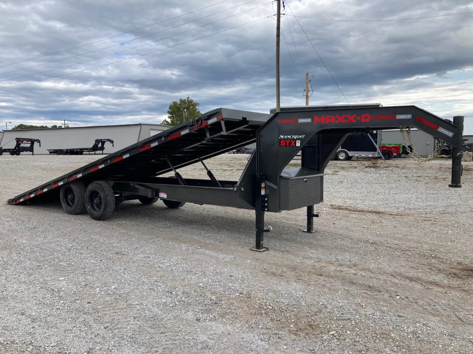 New 2027 MAXX-D 102x24 TANDEM 21K GN FULL TILT W/ WIRELESS REMOTE Tilt Trailer