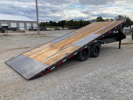 New 2027 MAXX-D 102x24 TANDEM 21K GN FULL TILT W/ WIRELESS REMOTE Tilt Trailer