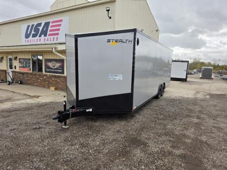 New 2027 Stealth Trailers 8.5x24 Titan 10k w.7Ft Interior Cargo / Enclosed Trailer
