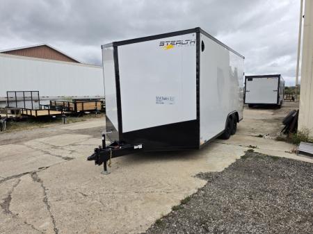 New 2027 Stealth Trailers 8.5x16 Titan 7k w/Ramp Door Cargo / Enclosed Trailer