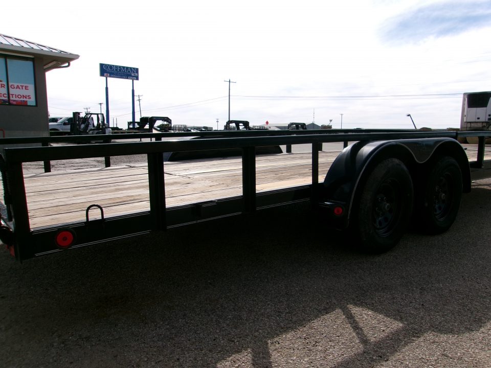 Used 2023 Load Trail 83x22 Tandem Utility w/ 4' gate 7k